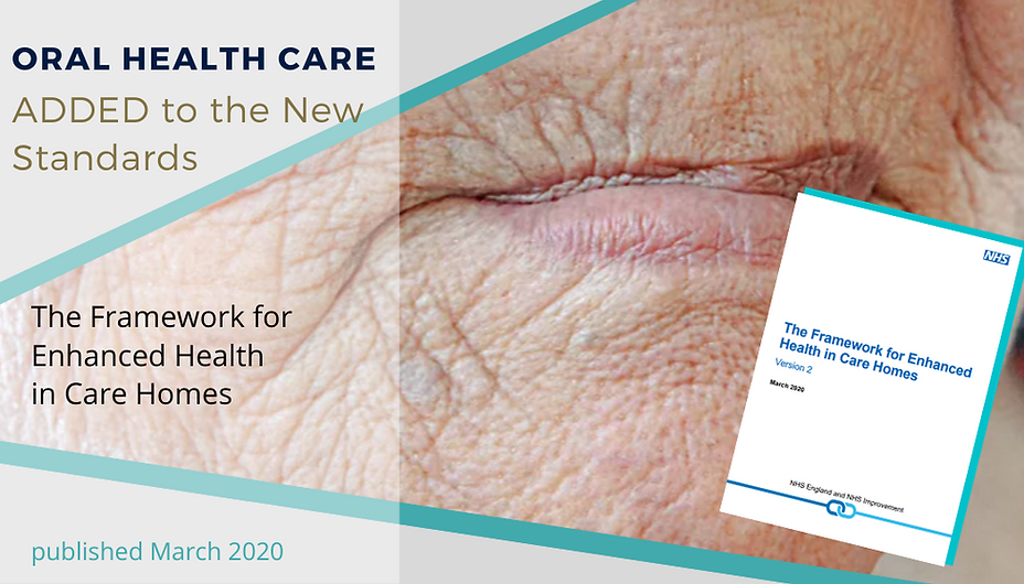 Oral health in care homes What CQC expects KOHC